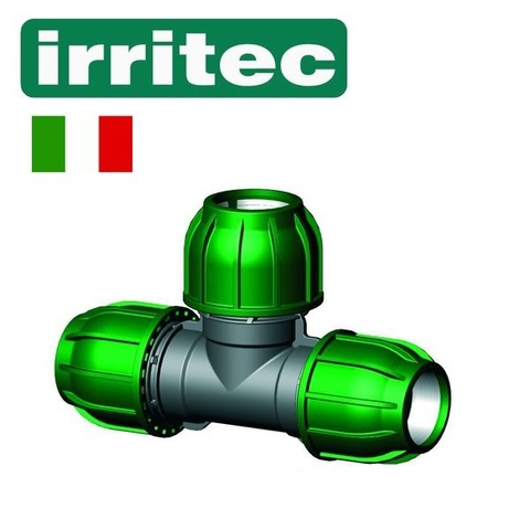 Тройник 63x63x63 равносторонний IRRITEC Тройник 63x63x63 равносторонний IRRITEC