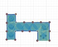 Комплект автополива 100 м3 газон участок нестандартной формы
